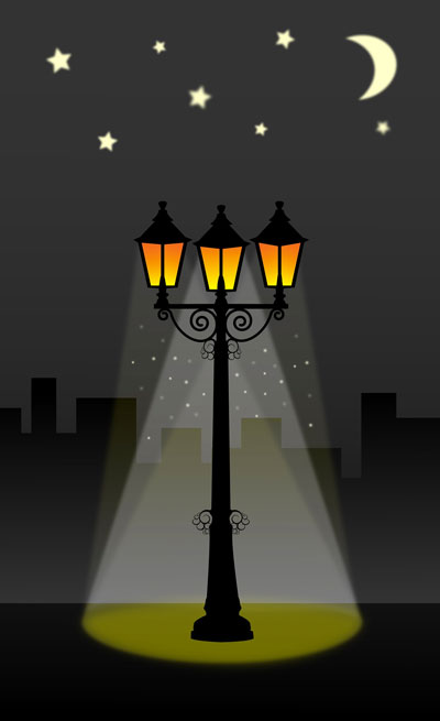 You have to look beyond where the light shines to find out how to get clients!